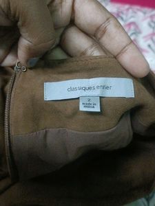 Branded Wrap Style Pencil Skirt