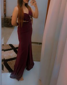 Purple Color Beautiful Dress