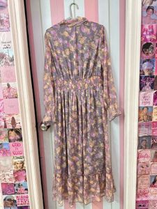 Floral Print Midi Dress