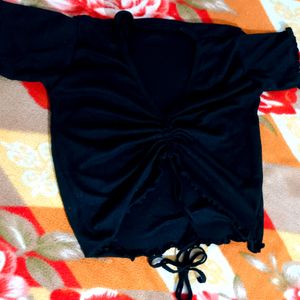 Black Crop Top