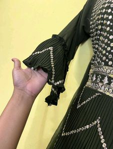 Elegant Green Kurta Set