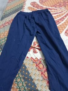 Imported Mens Casual Blue Pajama In Xl Size