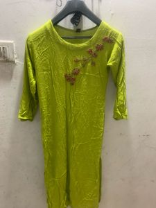 Embroidery Kurty Popty Colar