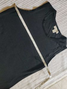 coldwater creek Black Sleeveless Top