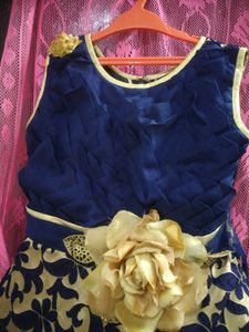 Kids Partywear Gown From Karol Bagh
