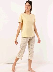 Marks and Spencer Women Cotton Night Suit