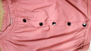 Pink Crop Top For Girls