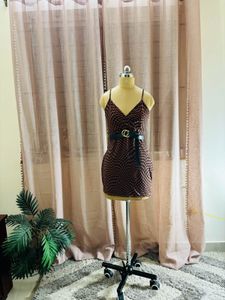 Check Dress Size S/M