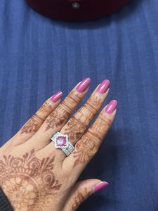 Pink Stone Ring