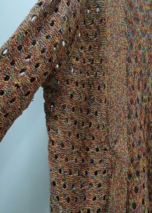 Boho Crochet Knit Cardigan