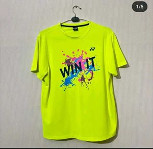 YONEX BADMINTON TSHIRT ( NEON )