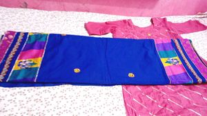 Ethnic Kurta Set with new saree