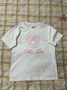 Miffy Girl White Graphic Tee