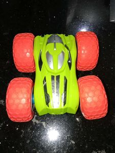 Green & Orange RC Stunt Car