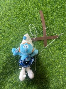 Plush String Puppet: Scottish Smurf 23 Cm