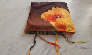 Hanging Chair Floral Cushion Seat