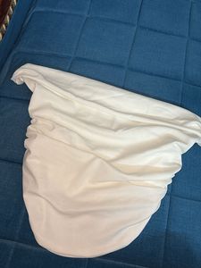 White Trendy Girly Top