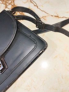 Zara Black Crossbody Bag First Copy