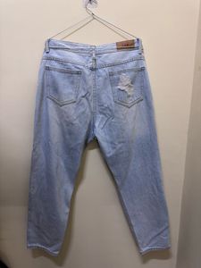 Distressed Light Wash Jeans
