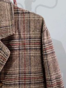 Plaid Overcoat