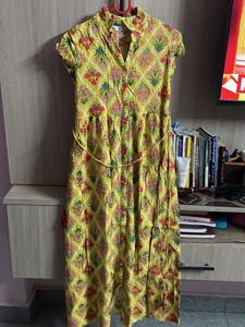 Floral Yellow Dress