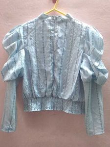 Puffy Sleeves Top