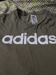 Adidas Olive Green T-Shirt
