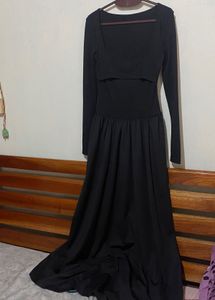 Elegant Black Maxi Dress