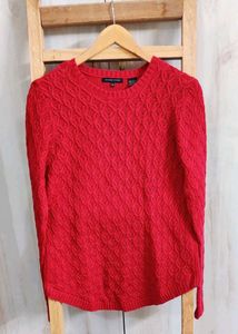 Rust Colour Pullover Size-36