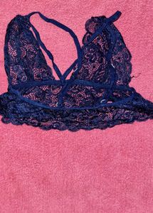 Navy Blue Lace