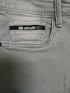 Gray Denim Jeans