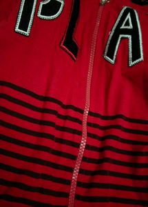 Red Sleeveless Y2K Top