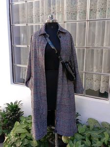 checked overcoat