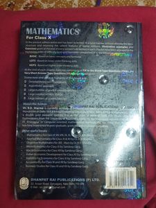 Rd Sharma Class X Mathematics