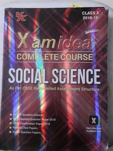 Xam Idea Class 10 Cbse Social Science 2018-19 Edition