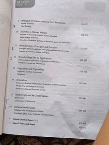 Class 12 Biology Arihant Sample Paper