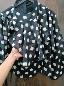 High Neck Full Sleeve Top