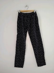 Printed Pant For Women Color Black