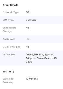 OnePlus Ce2 Lite 5G Mobile Phone