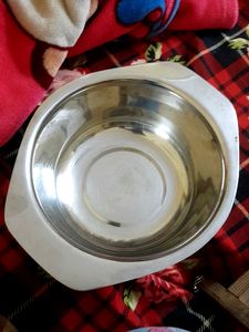 Steel Bowl With Lid