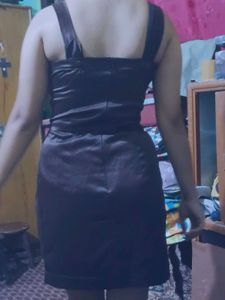 Satin Mini Dress