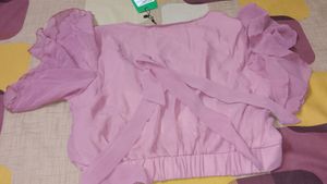 Crop Top Or Use With Blouse Totally New