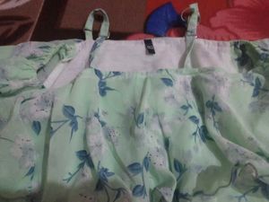 Flared Skirt With Crop Top goa Look