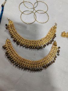 Jewellery Sets , Anklets , Two Pairs Of Earings
