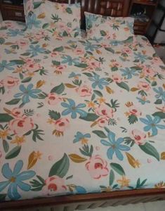 Floral Fitted Bed Sheet Set