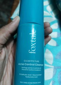 Foxtale Acne Control Cleanser