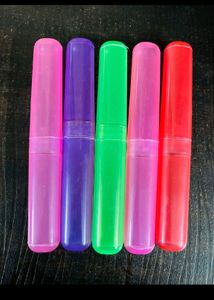 Pack of 2 Anti Bacterial Toothbrush Container