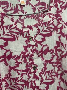 Floral Print Kurta
