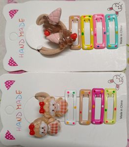 Beautiful Hair Clip &amp; Rubber Band