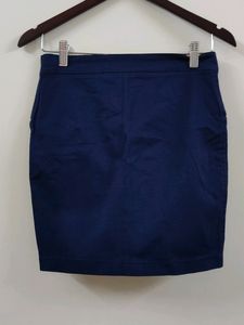 Navy Short Skirt